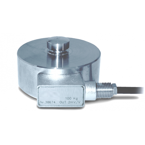 SM-C2SAM : High capacity Compression Load Button Load Cell up to 200T - amplified version. SM-C2SAM : High capacity Compression Load Button Load Cell up to 200T - amplified version.
