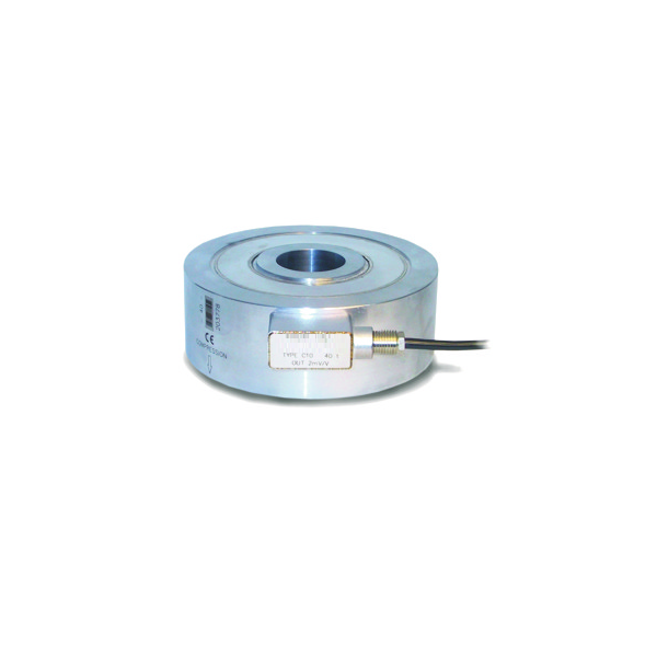 SM-C10 : High capacity Compression Donut Load Cell up to 100T. SM-C10 : High capacity Compression Donut Load Cell up to 100T.