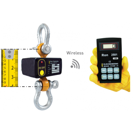 RON2501 - Shackle Type Wireless Dynamometer - 0.5, ...,  300 Tonnes