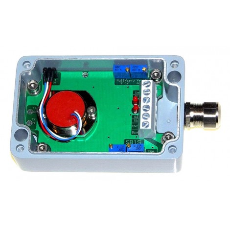 SM-1S: Sensor box (Inclinometer/Accelerometer) - Output signal 0-5V and two open-collector output switches