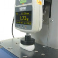 Compression/crushing force measurement of material
