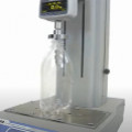 Plastic bottle crushing force measurement